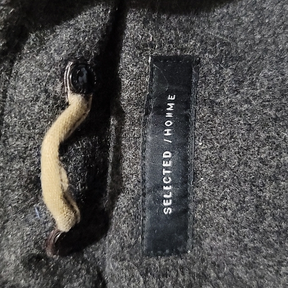 Men's Gently Loved Wool fitted dress jacket by Selected Homme size MED Mint Cond - Picture 8 of 16